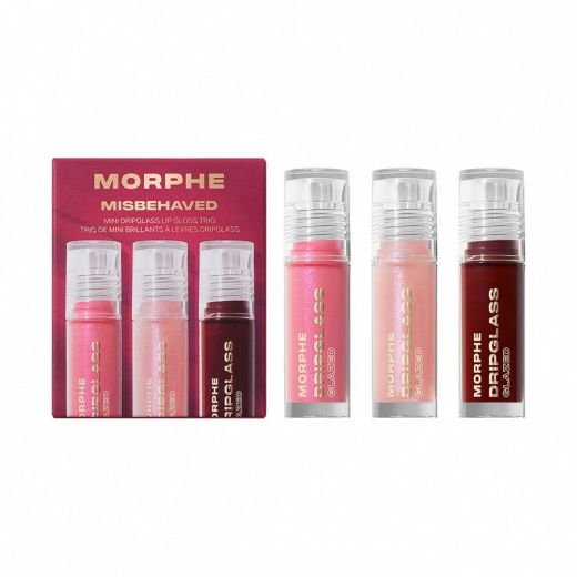 MORPHE Misbehaved Mini Dripglass Lip Gloss Trio