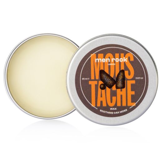 Men Rock Oak Moss Moustache Wax