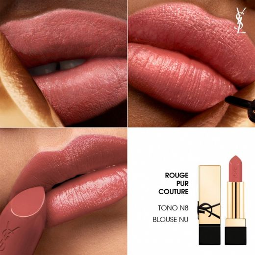YVES SAINT LAURENT Rouge Pur Couture Refillable Satin Lipstick
