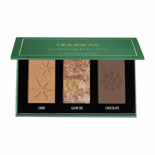 DOUGLAS COLLECTION MAKE UP Glorious Eyes Trio 3 Shades Palette