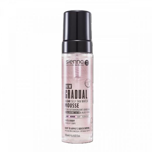 SIENNA X PROFESSIONAL Gradual Tan Water Mousse 