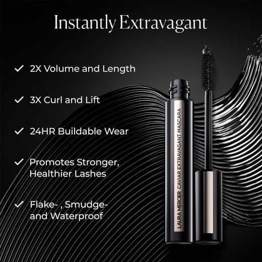 LAURA MERCIER Caviar Extravagant Mascara